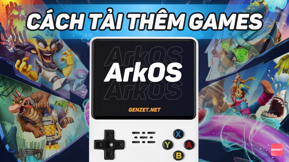 Hướng dẫn tải thêm game cho máy R36S chạy ArkOS